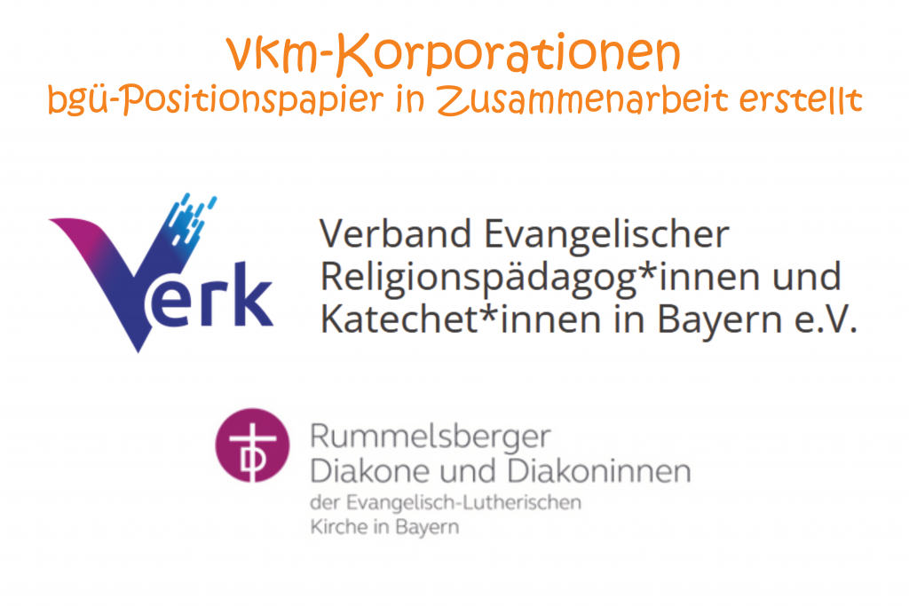 Logo des Verbandes Evangelischer Religionspädagog:innen und Katechet:innen und der Rummelsberger Diakone und Diakoninnen